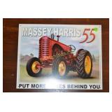 Massey Harris 55 12.5in x 16in Tin Sign