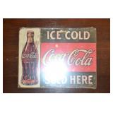 Coca-Cola 12.5in x 16in Tin Sign