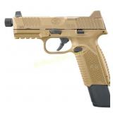 FN 509 TACTICAL 9MM FDE 4.5" THRD 1 17RD 1 24RD