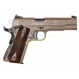 GERMAN SPORT 1911 22LR 5" TAN/FAUX WOOD GRIPS 10R