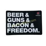 TEKMAT MAT BEER/GUNS/BACON & FREEDOM