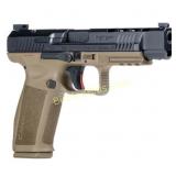 CENT CANIK METE SFX 9MM 5.2" BLK/FDE 18RD 20RD