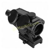 VISM SPD Solar Combat Red Dot Reflex Optic - Black