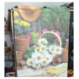 Large Spring Flowers Flag