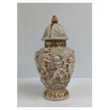 1970 French Style Cherub Angels Urn