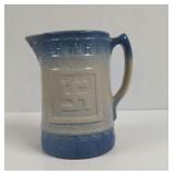 Vintage Stoneware Salt Glazed German Pitcher