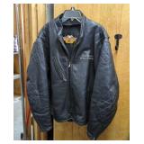 Vintage Harley Davidson Leather jacket Heavy Size