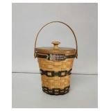 Royce Craft Basket Christmas 2000 with Holly lid