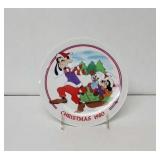 1980 Walt Disney Sleigh Ride Plate