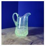 Early American Pressed Glass Creamer UV with 365