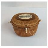 Vintage Barlow Nantucket Basket Purse