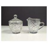 Vintage Princess House Fantasia Sugar and Creamer