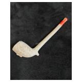 Antique clay pipe   -OF