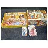 Vintage craft kits in original boxes -XF