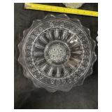 Depression glass, collection of 12 pieces-H