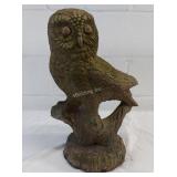 Cement GardenOwl  sculpture   - K