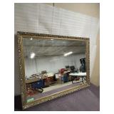 Large Ornate Gilt Mirror