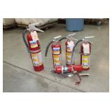 Fire extinguishers