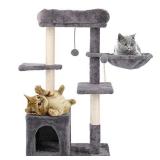 Jieshun Cat Tree for Indoor Cats - Sisal Scratch P