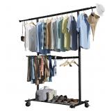 HOUSE AGAIN Clothes Rack Come with 14 Pants Hanger