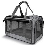 GAPZER Pet Carrier for Large Cats, Soft-Sided Cat