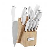 Cusinart Block Knife Set, 12pc Cutlery Knife Set w