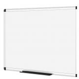 VIZ-PRO Magnetic Whiteboard/Dry Erase Board, 48 X