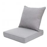 QILLOWAY Outdoor/Indoor Deep Seat Cushions for Pat