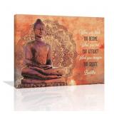 citari Buddha Statue Wall Art Buddha Inspirational