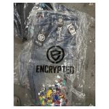 Encrypted Mens Jeans