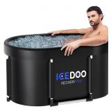 Upgrade XL 129 Gal Large Oval Ice Bath Tub for Ath