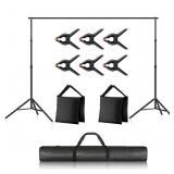 Neewer Photo Studio Backdrop Support System, 10ft/