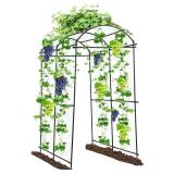 Garden Arch Tunnel Trellis for Climbing Plant Outd