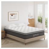 Mubulily Queen Mattress,10 Inch Hybrid Mattress in