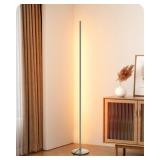 EDISHINE LED Corner Floor Lamp, Minimalist Dimmabl