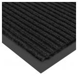 Heavy Duty Rubber Door Mat, 35x60 Inch Low Profile