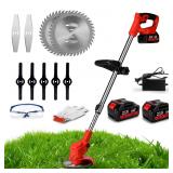 **READ DESC** Cordless Weed Wacker,Battery Powered