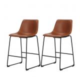 Sweetcrispy Counter Height Bar Stools Set of 2, Mo