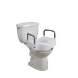 Drive Medical RTL12027RA 2-in-1 Raised Toilet Seat