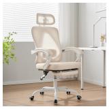 Ergonomic Office Chair, Adjustable Lumbar Support,