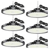 UFO LED High Bay Light - 6 PACK 200W 28000LM High