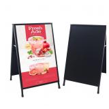 HUAZI Sandwich Board 24 x 36 Sidewalk Sign Doubl