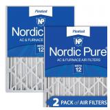 Nordic Pure 16x20x4 (15_1/2 x 19_1/2 x 3_5/8) Plea