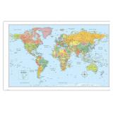 Rand McNally Paper Signature World Folded Wall Map