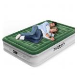 Zearna Air Mattress Queen with Built in Pump - 16"