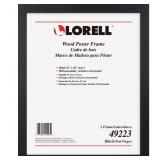 Lorell Stylish Poster Frame, 16" x 20" (49223),Bla