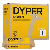 DYPER Viscose from Bamboo Baby Diapers Size 1 + 1