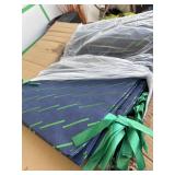 METROPAK Box of 50 Polybags Blue / Green Gift Bags