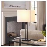 **READ DESC** Window Pane Table Lamp with USB - Th