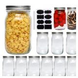 **READ DESC** Accguan 33oz Glass Jars with Regular